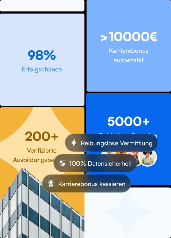 Starte deine Karriere mit einem Ausbildungsplatz!